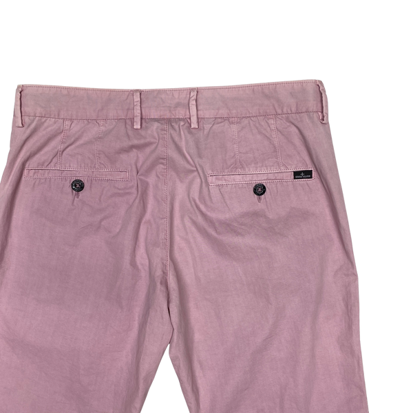 Stone Island 2014 Pink Slim Fit Cotton Trousers