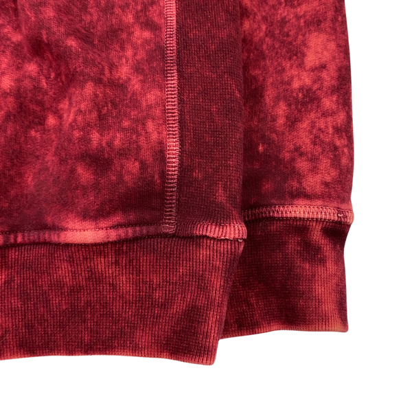 Stone Island Red Camo OVD Off Dye Crewneck Sweatshirt