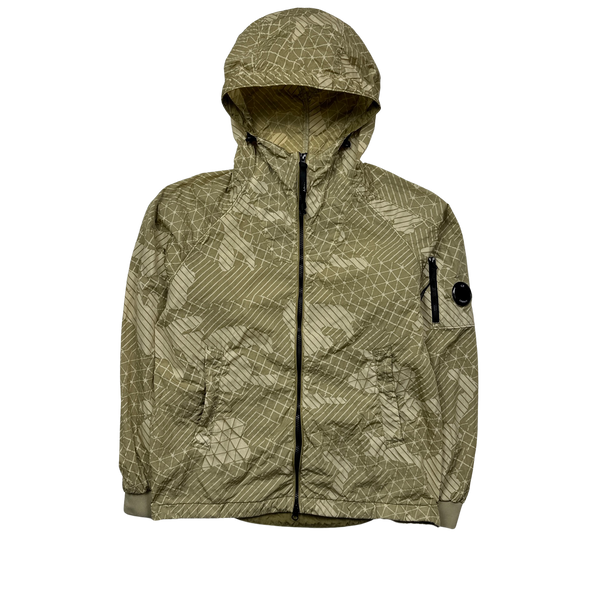 CP Company Sand Camo Net Windbreaker Jacket - Small