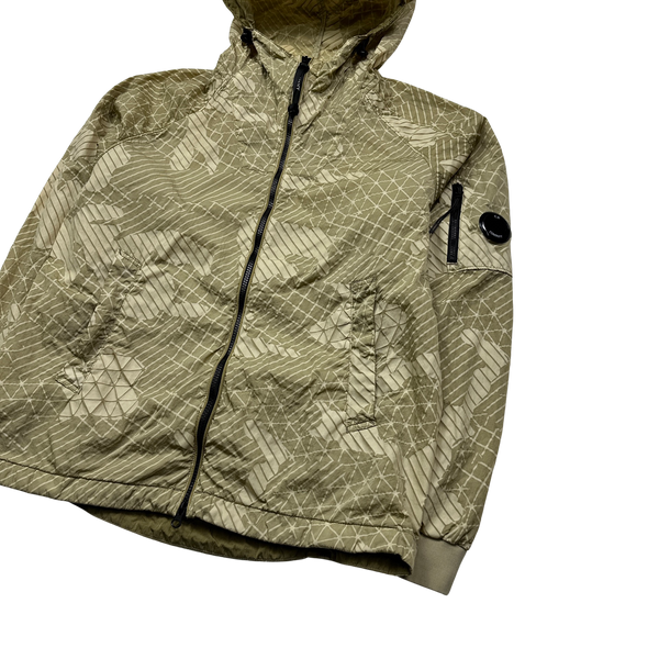CP Company Sand Camo Net Windbreaker Jacket - Small