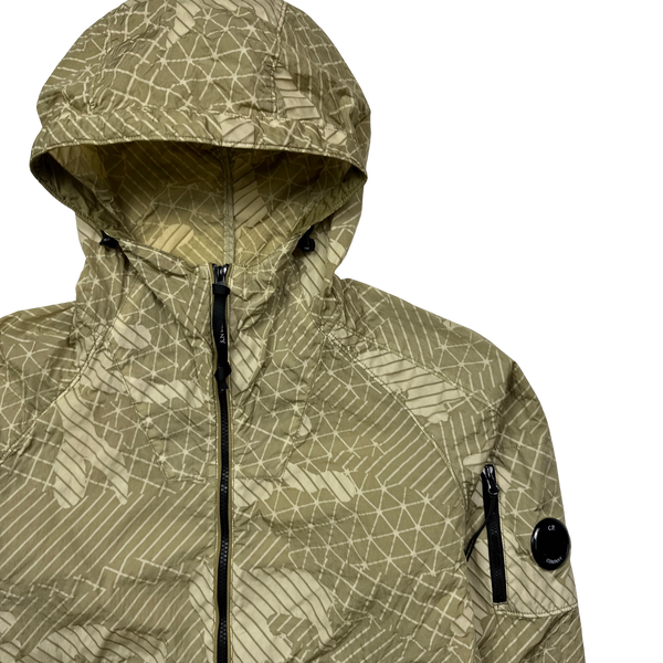 CP Company Sand Camo Net Windbreaker Jacket - Small