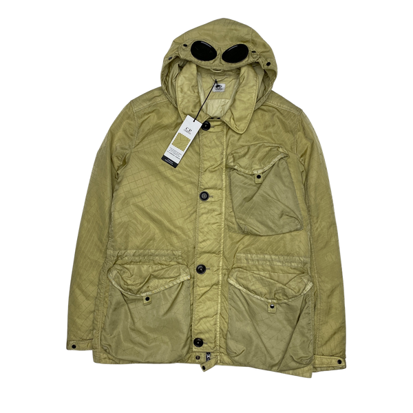 CP Company M Bossed Quilted Goggle Jacket