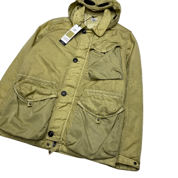 CP Company M Bossed Quilted Goggle Jacket