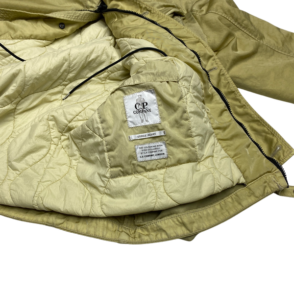 CP Company M Bossed Quilted Goggle Jacket