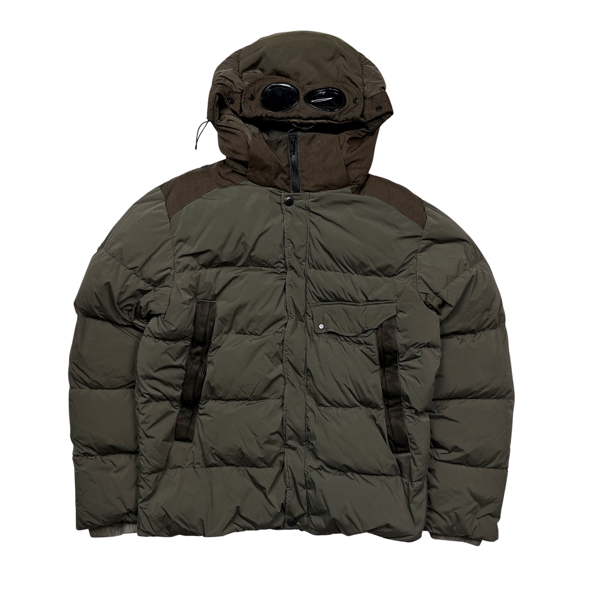 CP Company Two Tone Nycra Puffer Goggle Jacket - Large – Mat's Island