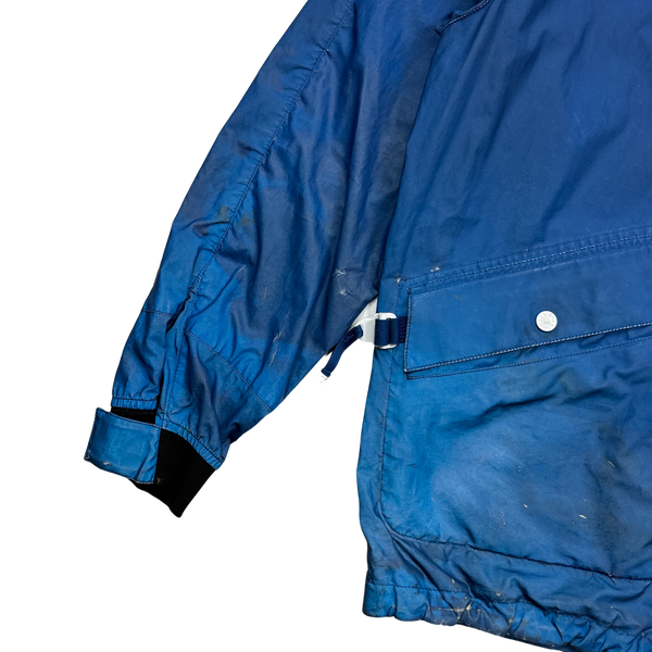 Stone Island 2011 Blue Liquid Reflective Jacket - XL