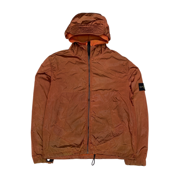 Stone Island Orange 2007 Nylon Metal Hooded Jacket – Mat's Island