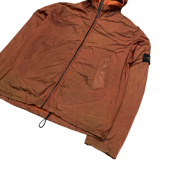 Stone Island Orange 2007 Nylon Metal Hooded Jacket – Mat's Island