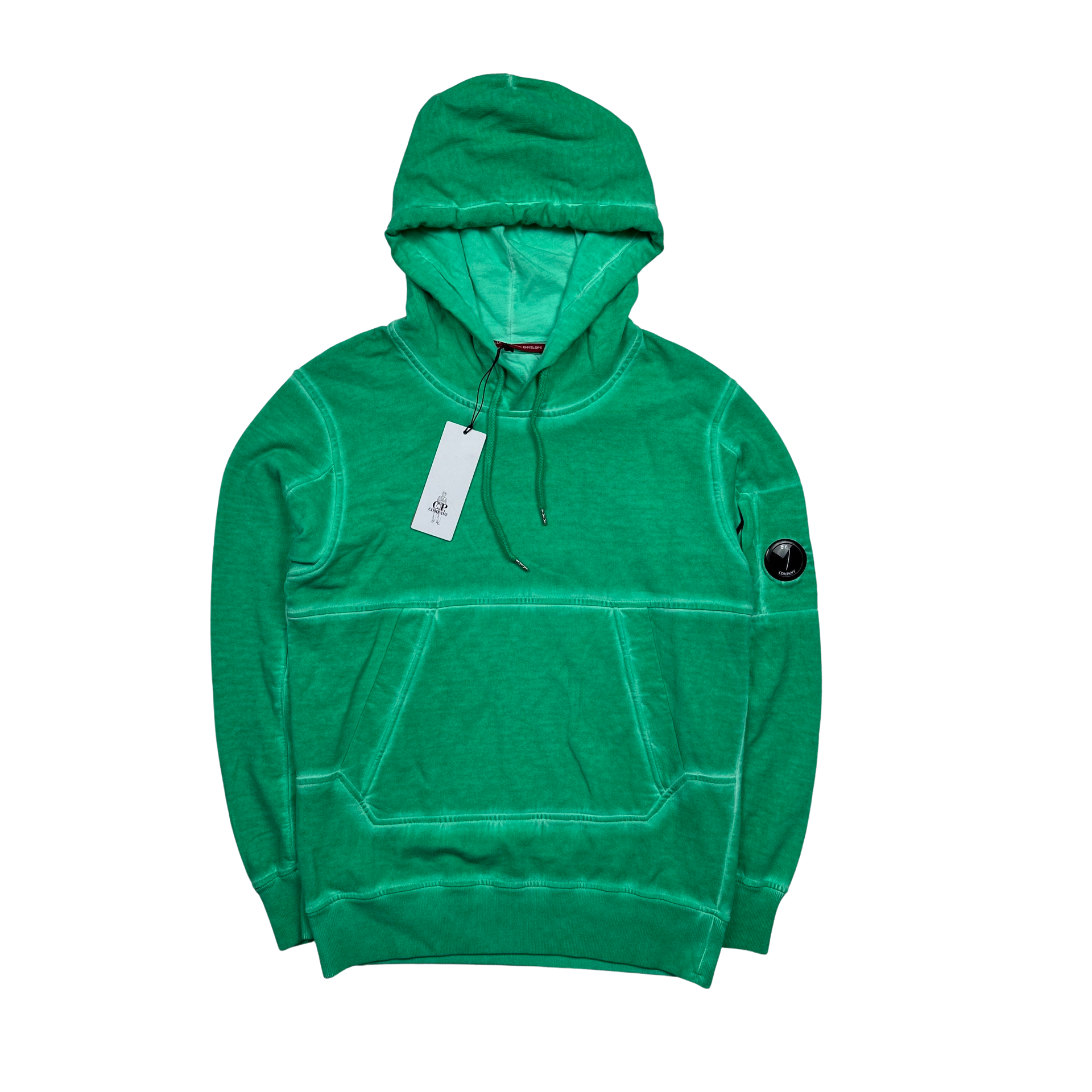 Cp company hoodie green sale