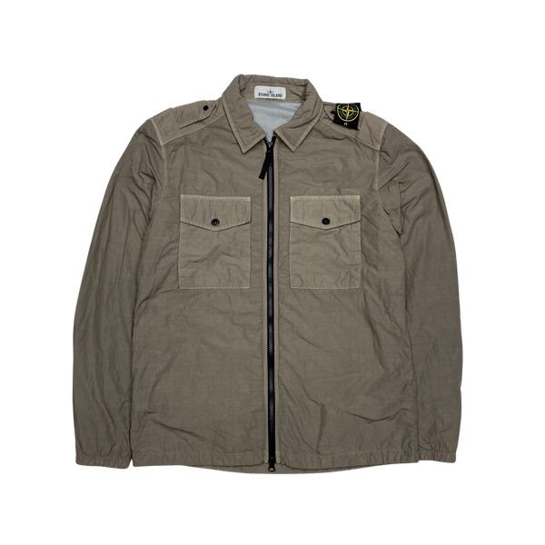 Stone Island 2020 Naslan Light Grey Overshirt