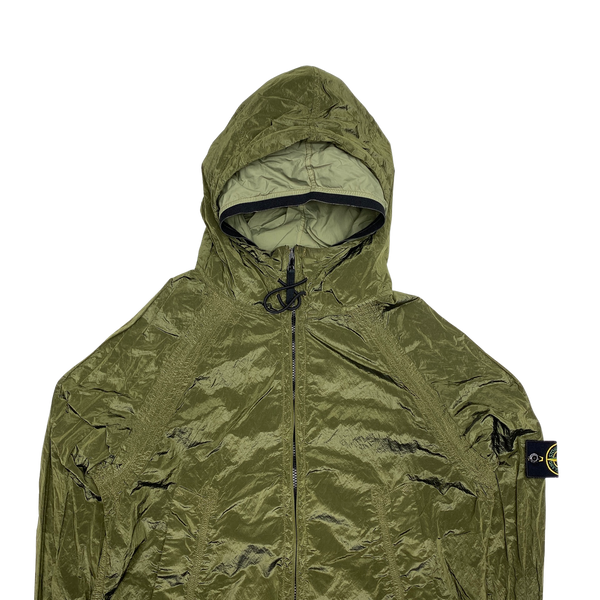 Stone Island 2006 Nylon Metal Green Shimmer Jacket – Mat's Island