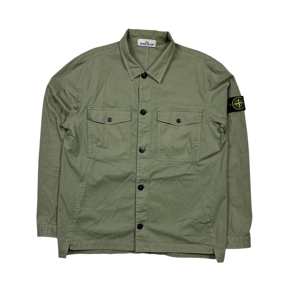 Stone Island 2019 Cotton Rip Stop Overshirt - Large