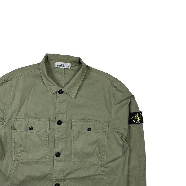 Stone Island 2019 Cotton Rip Stop Overshirt - Large