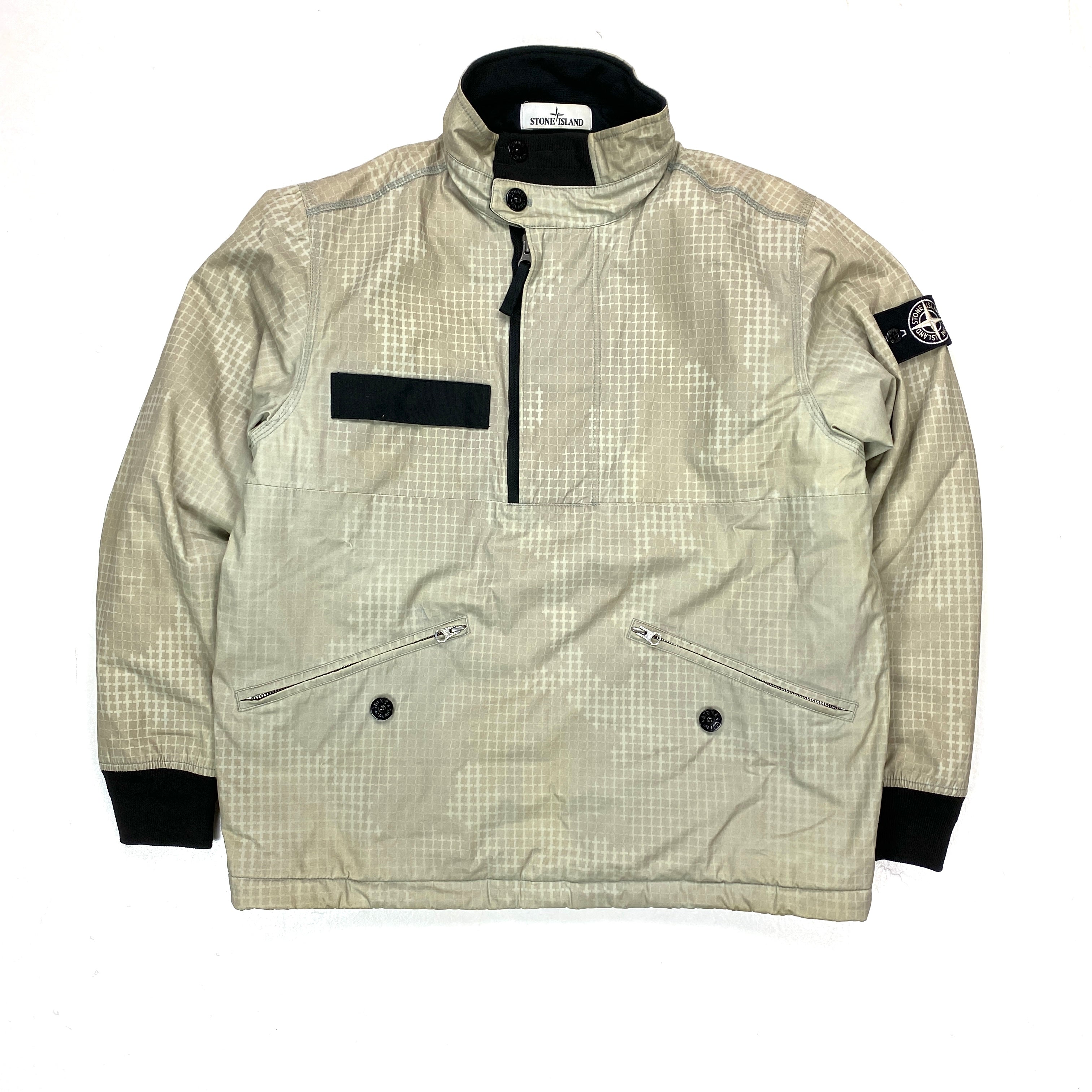 Stone Island Grid Check Ice Jacket