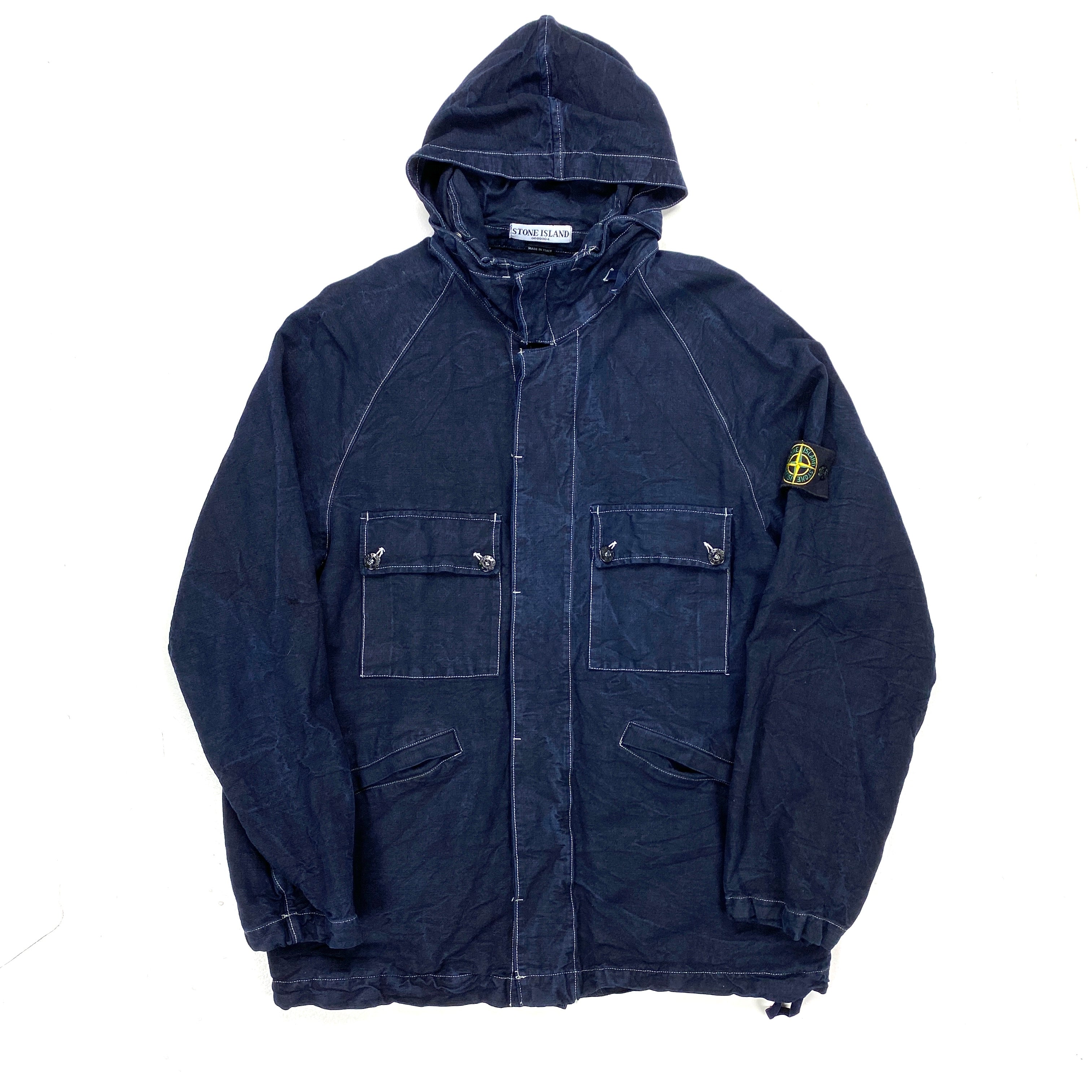 Stone Island Navy Compact 2004 Jacket