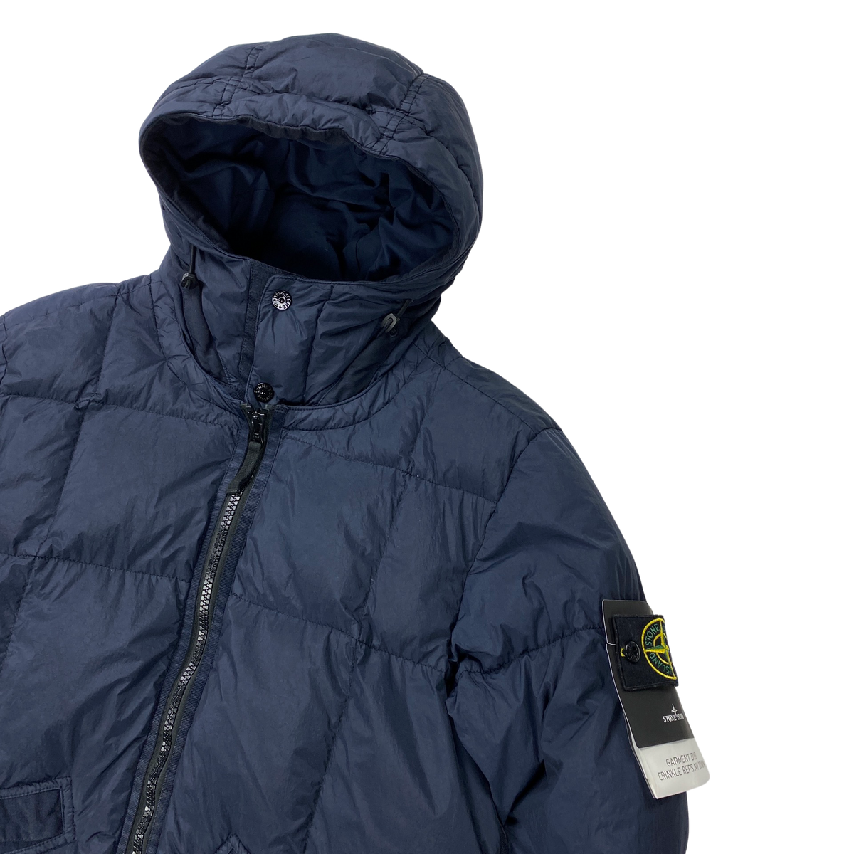 Stone Island Navy Garment Dyed Down Puffer – Mat's Island