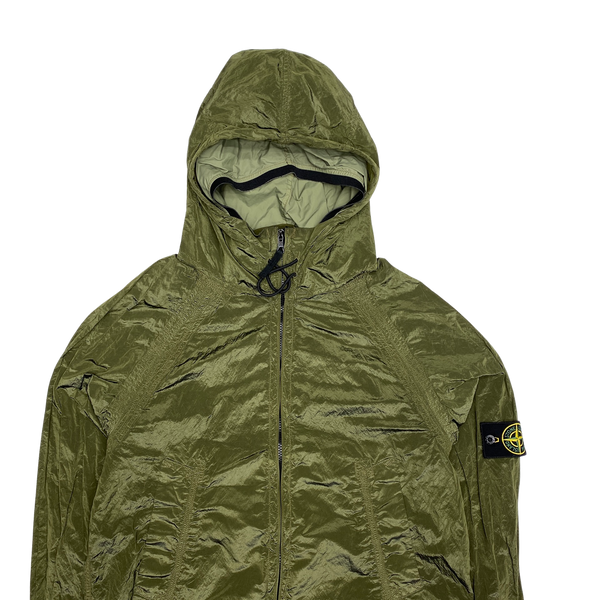 Stone Island Nylon Metal 2006 Green Shimmer Jacket Mat s Island