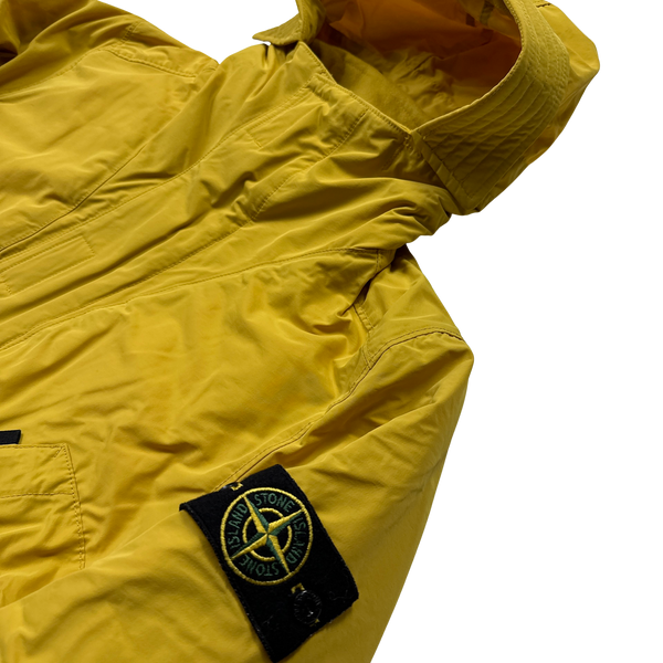Stone Island Yellow Micro Reps Primaloft Lined Jacket - Small