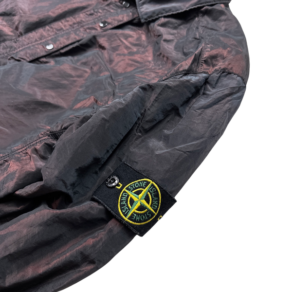 Stone Island 2016 Dark Red Weft Overshirt - Large