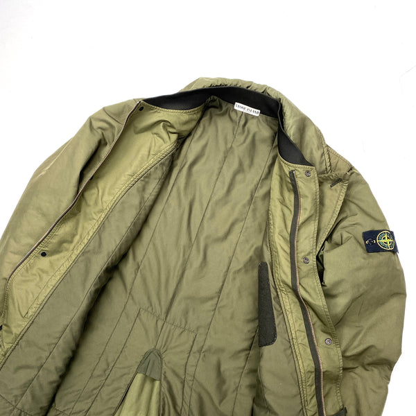 Stone island hotsell khaki coat