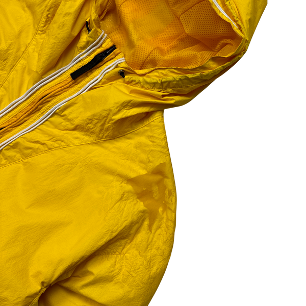 Stone Island 2011 Yellow Membrana TC Hooded Jacket - XXL