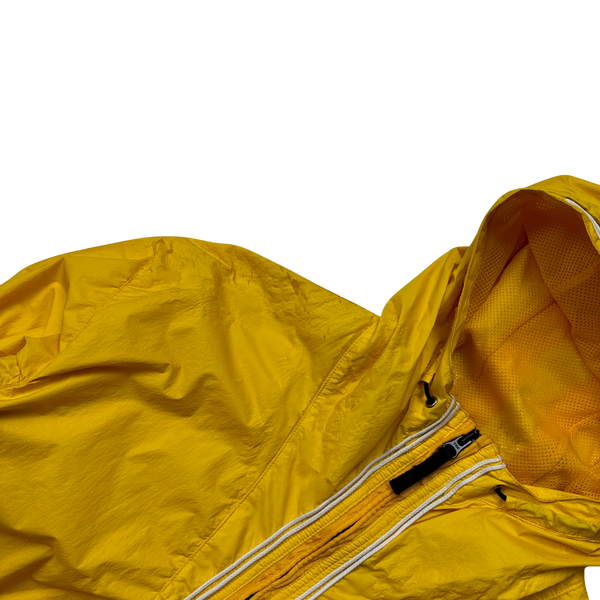 Stone Island 2011 Yellow Membrana TC Hooded Jacket - XXL