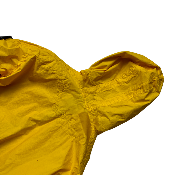 Stone Island 2011 Yellow Membrana TC Hooded Jacket - XXL