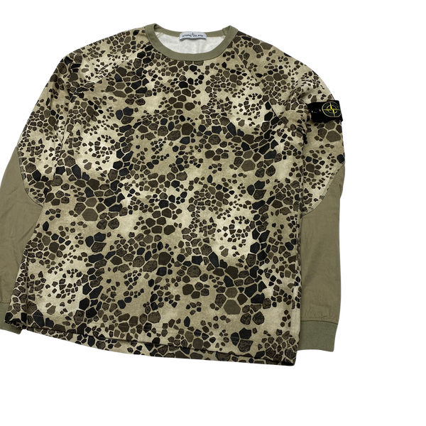 Stone Island 2018 Alligator Camo Crewneck Sweatshirt – Mat's Island