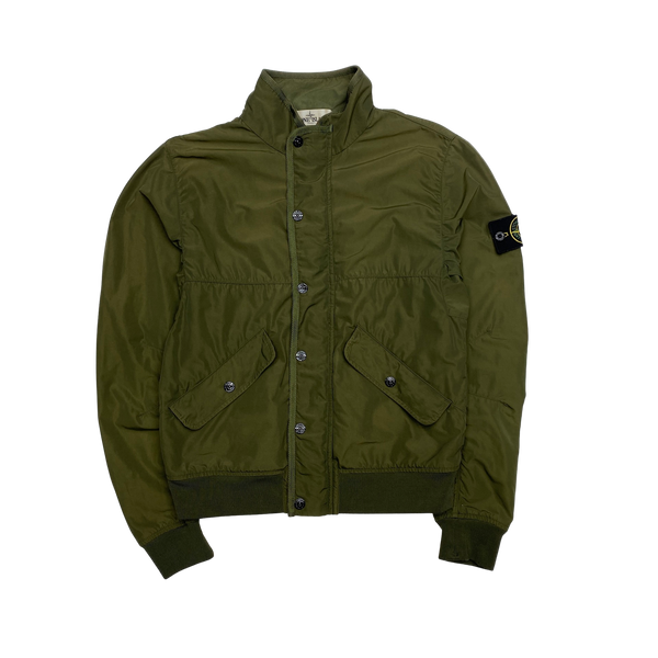 Stone Island 2012 Khaki Green Micro Reps Bomber – Mat's Island