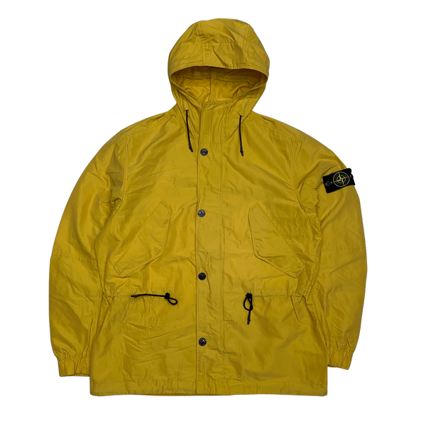 Stone Island 2018 Yellow Micro Reps Parka Jacket