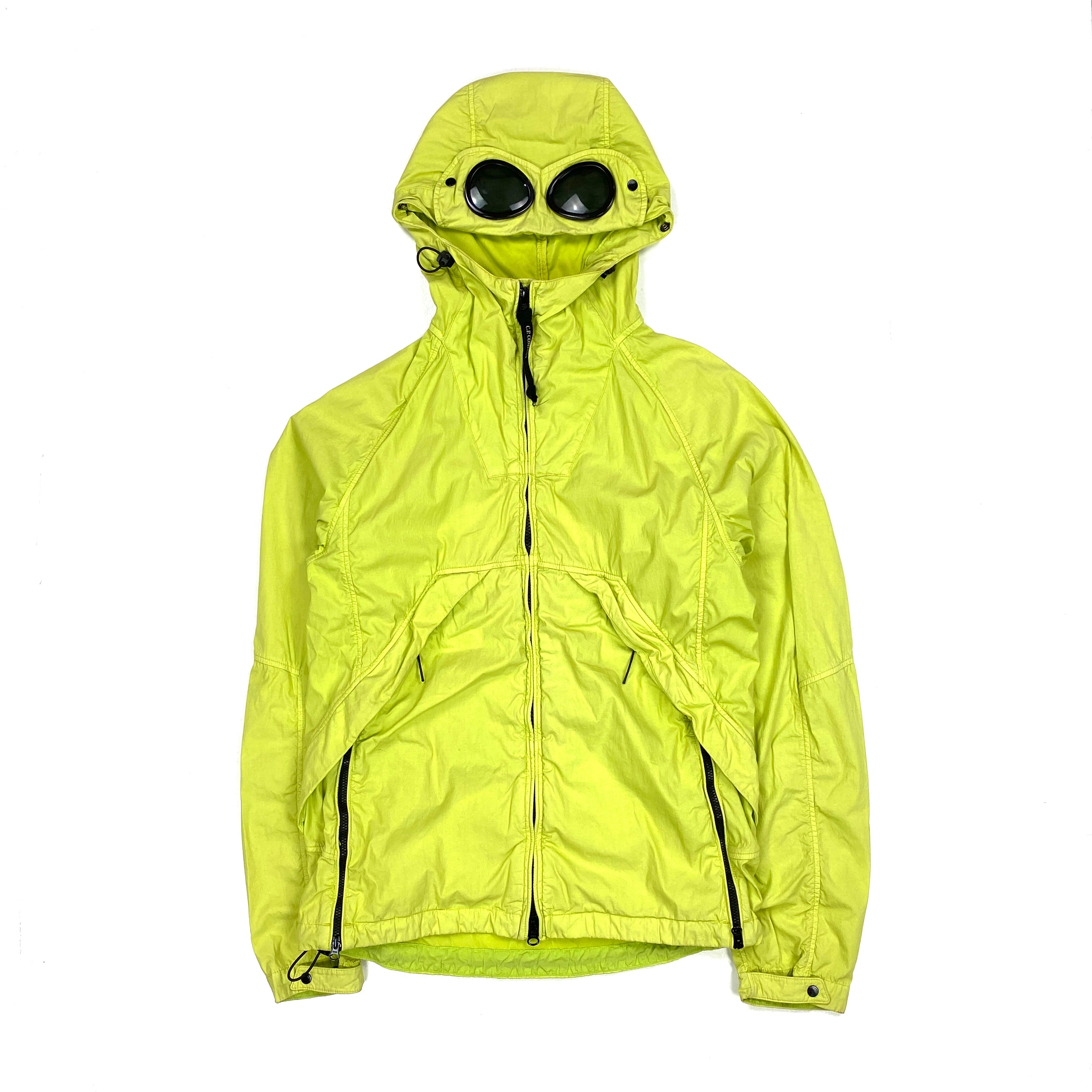 CP Company Lime Green 50.3 Goggle Jacket