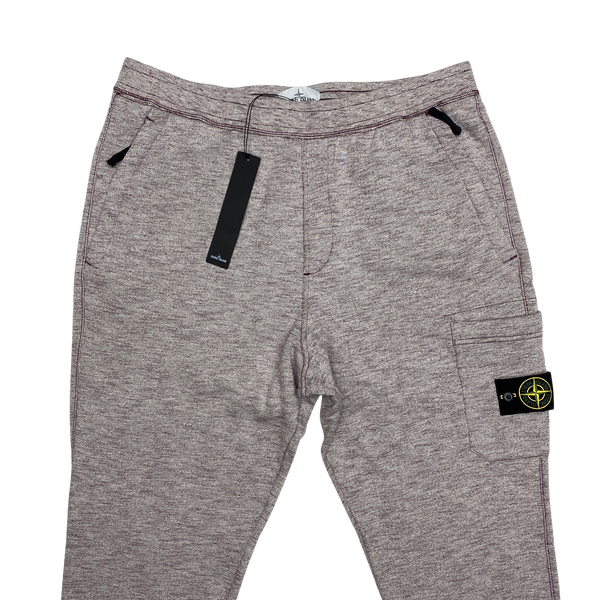 Stone island grey online marl joggers