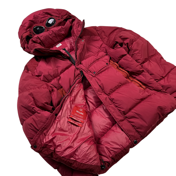 Cp company nycra hot sale down goggle jacket