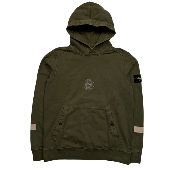 Stone Island Supreme 2017 Reflective Hoodie - Large