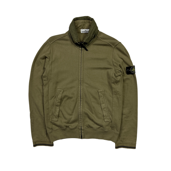 Stone island jumper olive store