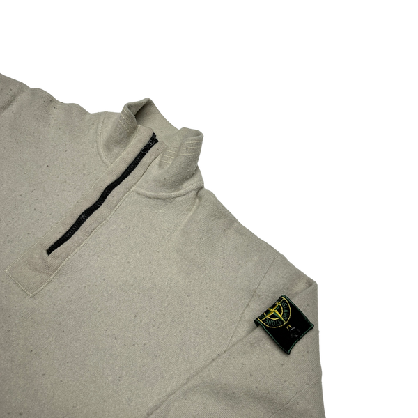 Stone Island 1996 Vintage High Neck Pullover Jumper