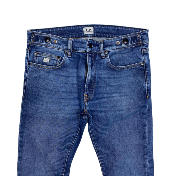 CP Company Slim Fit Light Denim Jeans