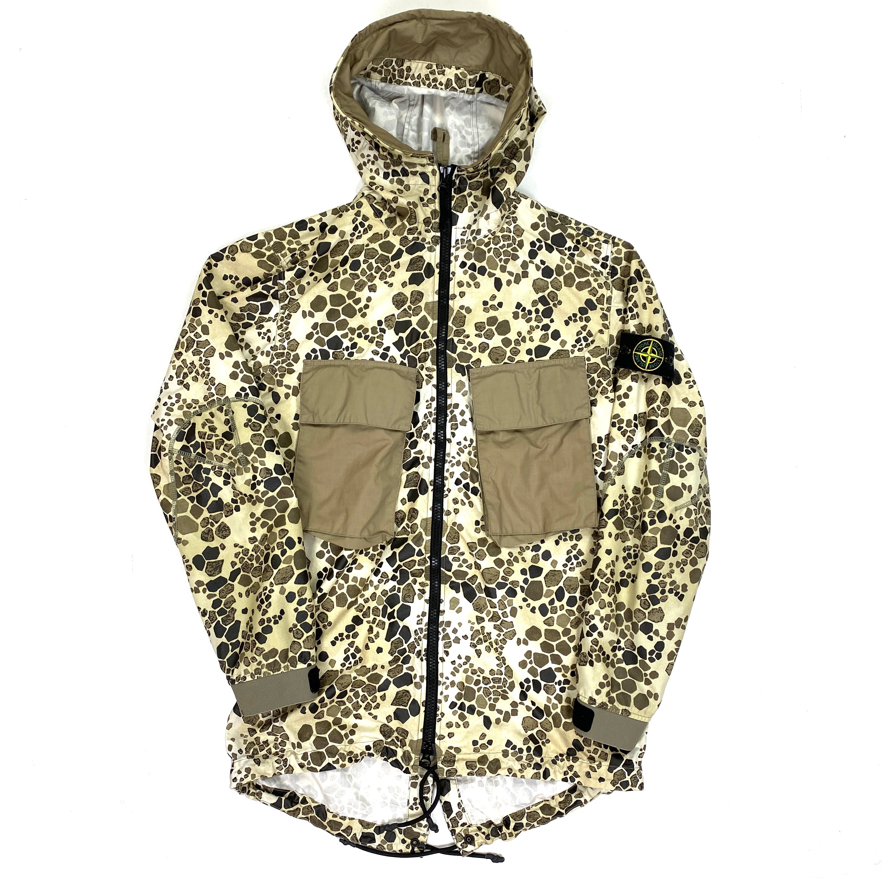 Stone island alligator camo 2025 jacket