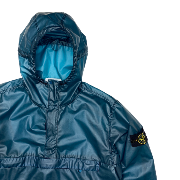 Stone Island Supreme Blue Poly Cover Composite Pullover Jacket