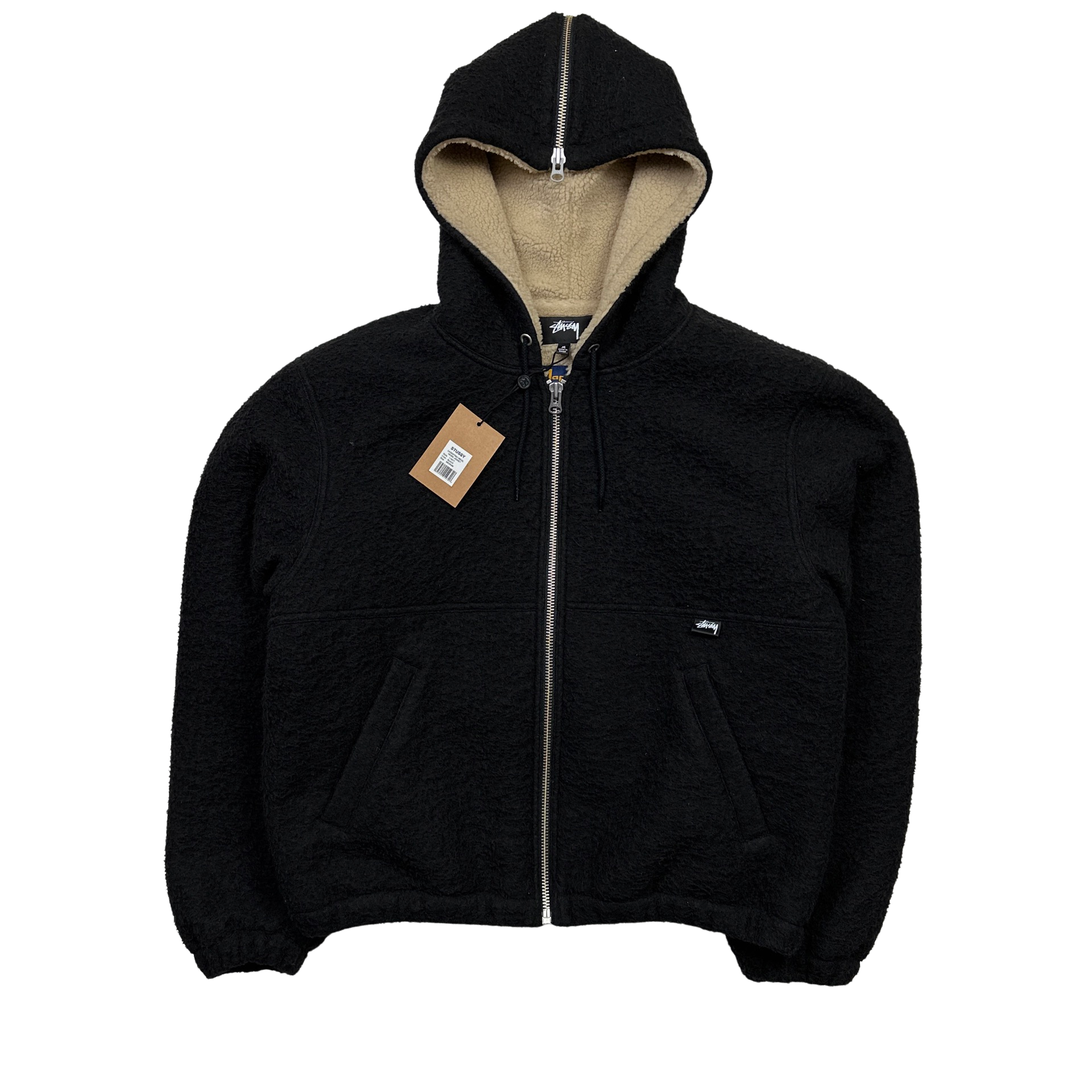 Stussy Casentino Wool Shearling Jacket - Medium