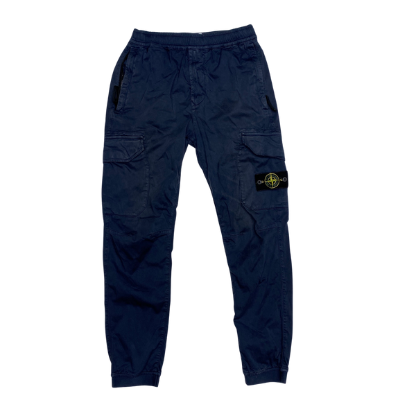 Stone Island Navy 2019 Re T Cargo Trousers – Mat's Island