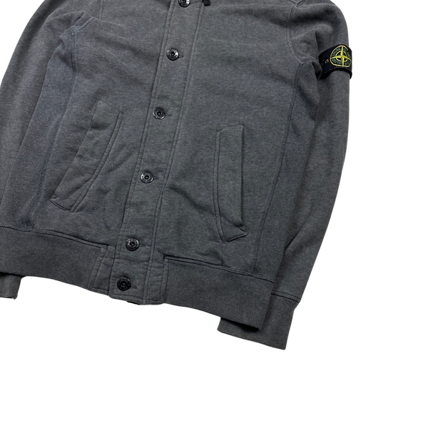 Dark grey stone island jumper outlet