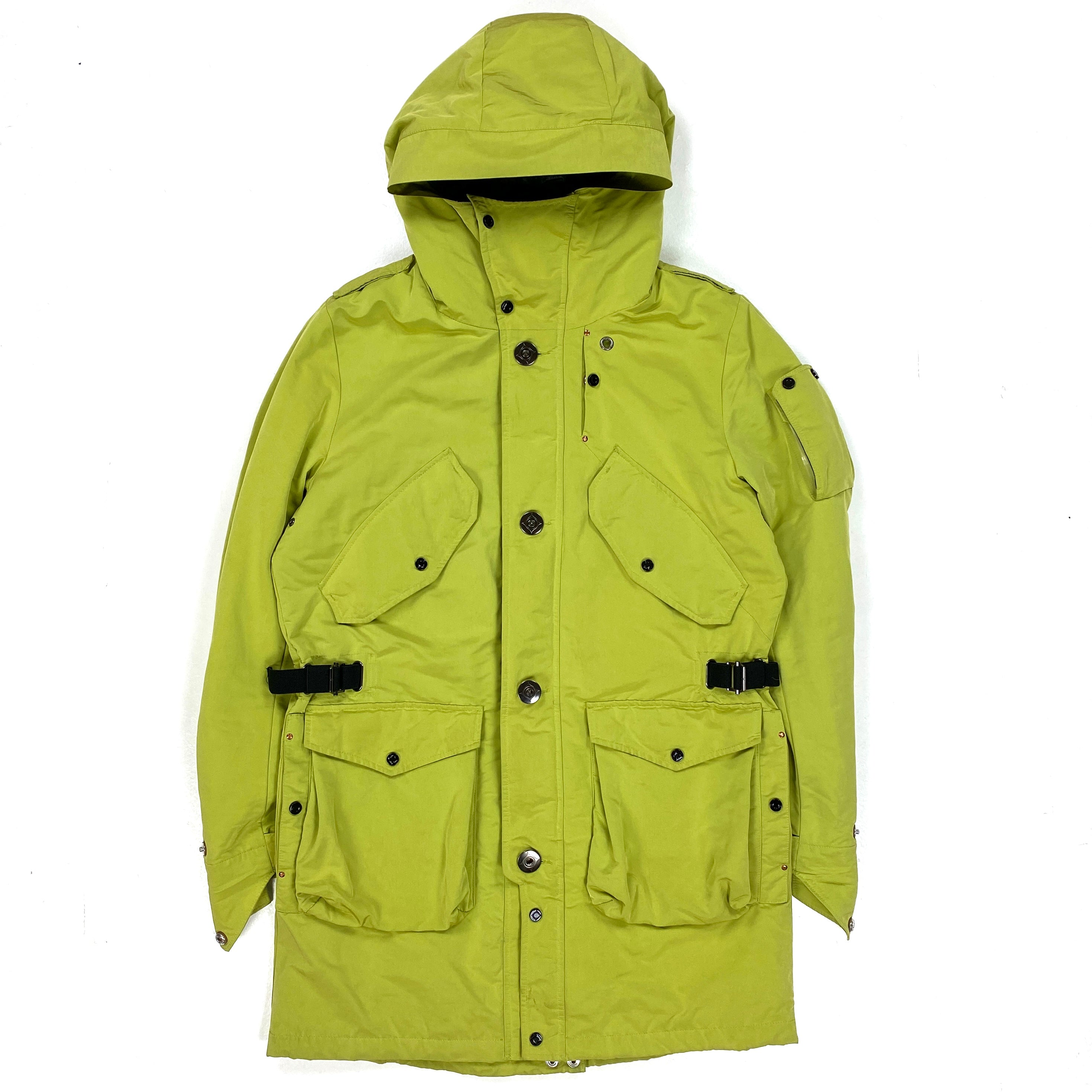 Lime sales green parka