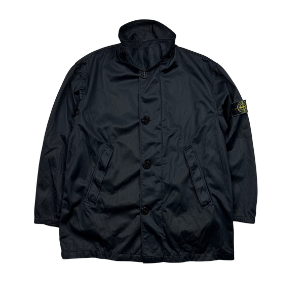 Stone Island Navy Vintage Nylam 1995 Jacket - Large