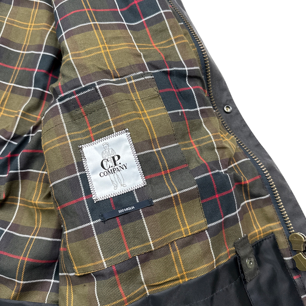 CP Company x Barbour Multi Pocket 500 Mille Waxed Jacket - XL