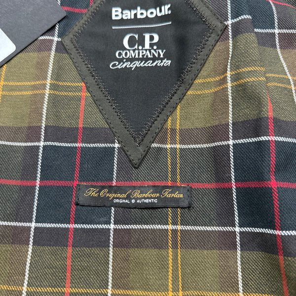 CP Company x Barbour Multi Pocket 500 Mille Waxed Jacket - XL