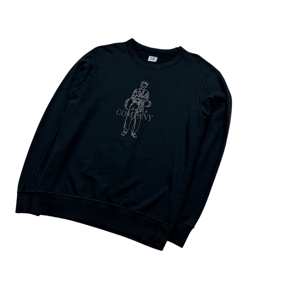 Cp company sailor logo sweatshirt clearance