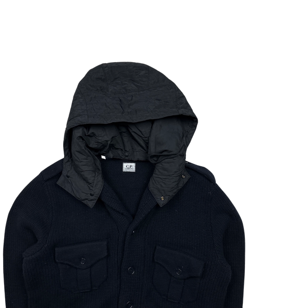 CP Company 2008 Black Cardigan - XXL