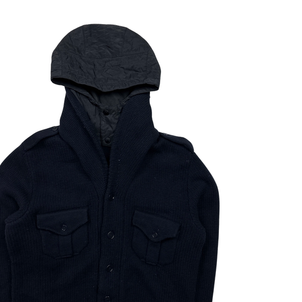 CP Company 2008 Black Cardigan - XXL