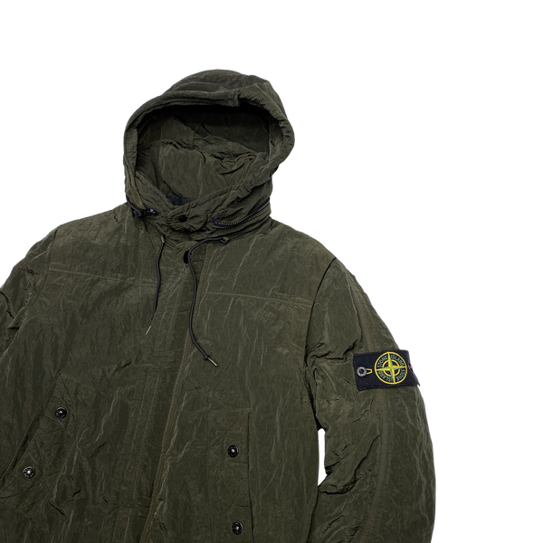 Stone Island 2011 Green Nylon Sheen Down Jacket – Mat's Island